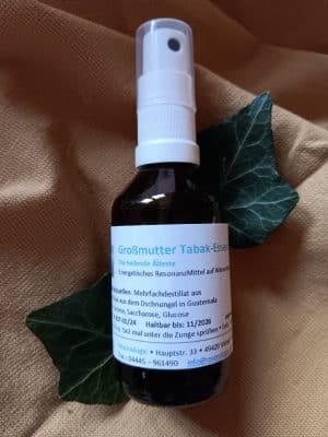 Großmutter Tabak alchemistische Essenz – Großmutter Tabak bringt Transformation. Sie holt das tiefst Verborgene ans Licht und bringt Heilung.